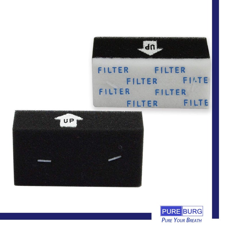 PUREBURG 440012835 Replacement Foam Filter Compatible with Hoover BH53020 Impulse Cordless Vacuum Cleaners Vacuum,10-Pack - Image 4